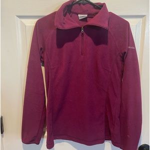 Burgundy Small Columbia pullover